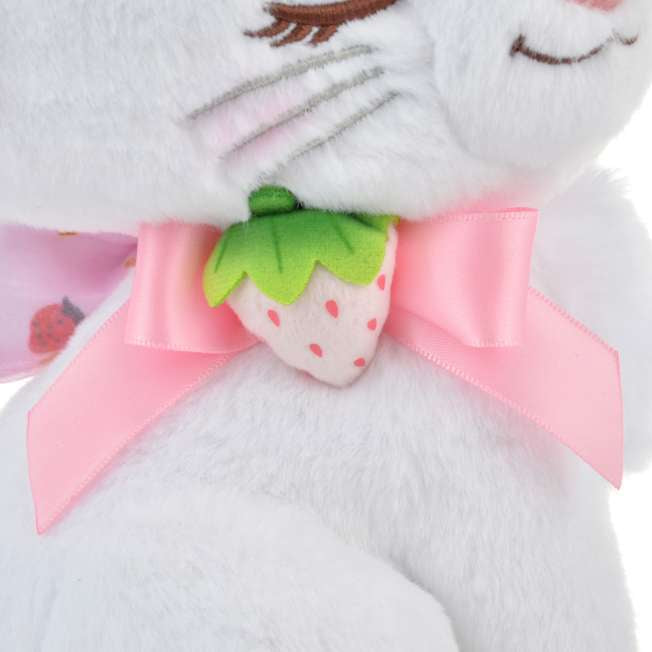 Tokyo Disney 东京迪斯尼 2024年 粉心草莓限定 玛丽猫毛绒玩偶 S号
