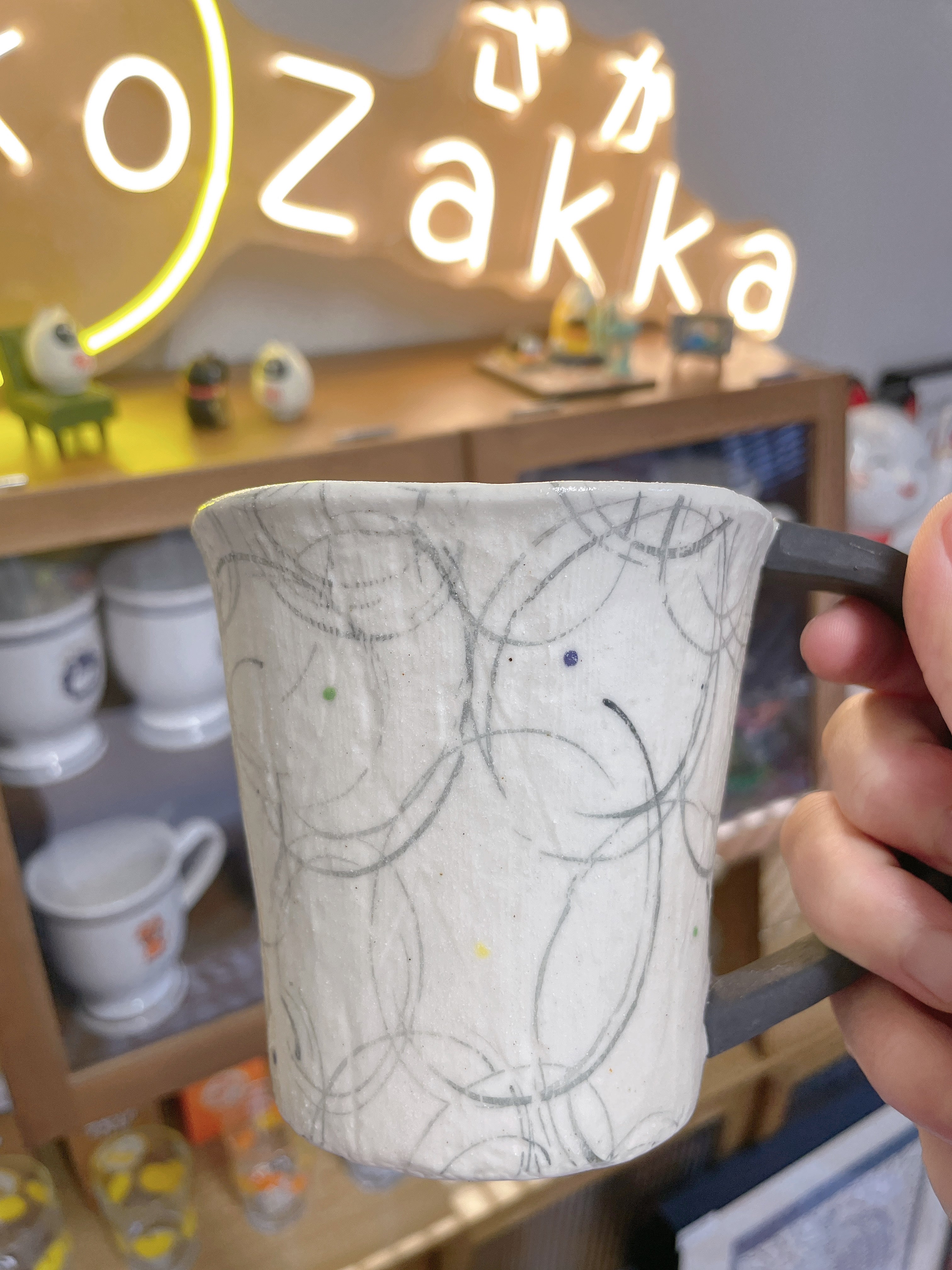 日本 日式陶瓷咖啡杯 马克杯 下午茶高级感小众杯子49455