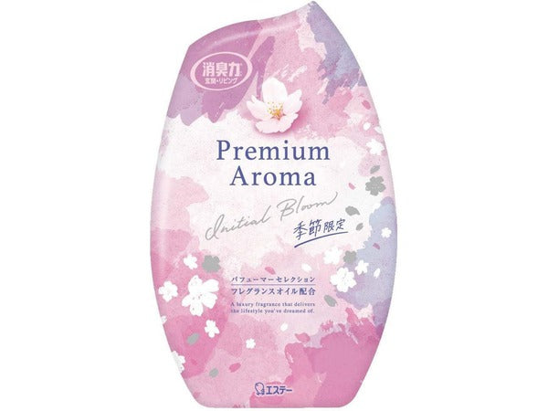 日本STエステー 消臭力 室内空气清新剂Premium Aroma系列 400ml  季节限定 樱花果香味