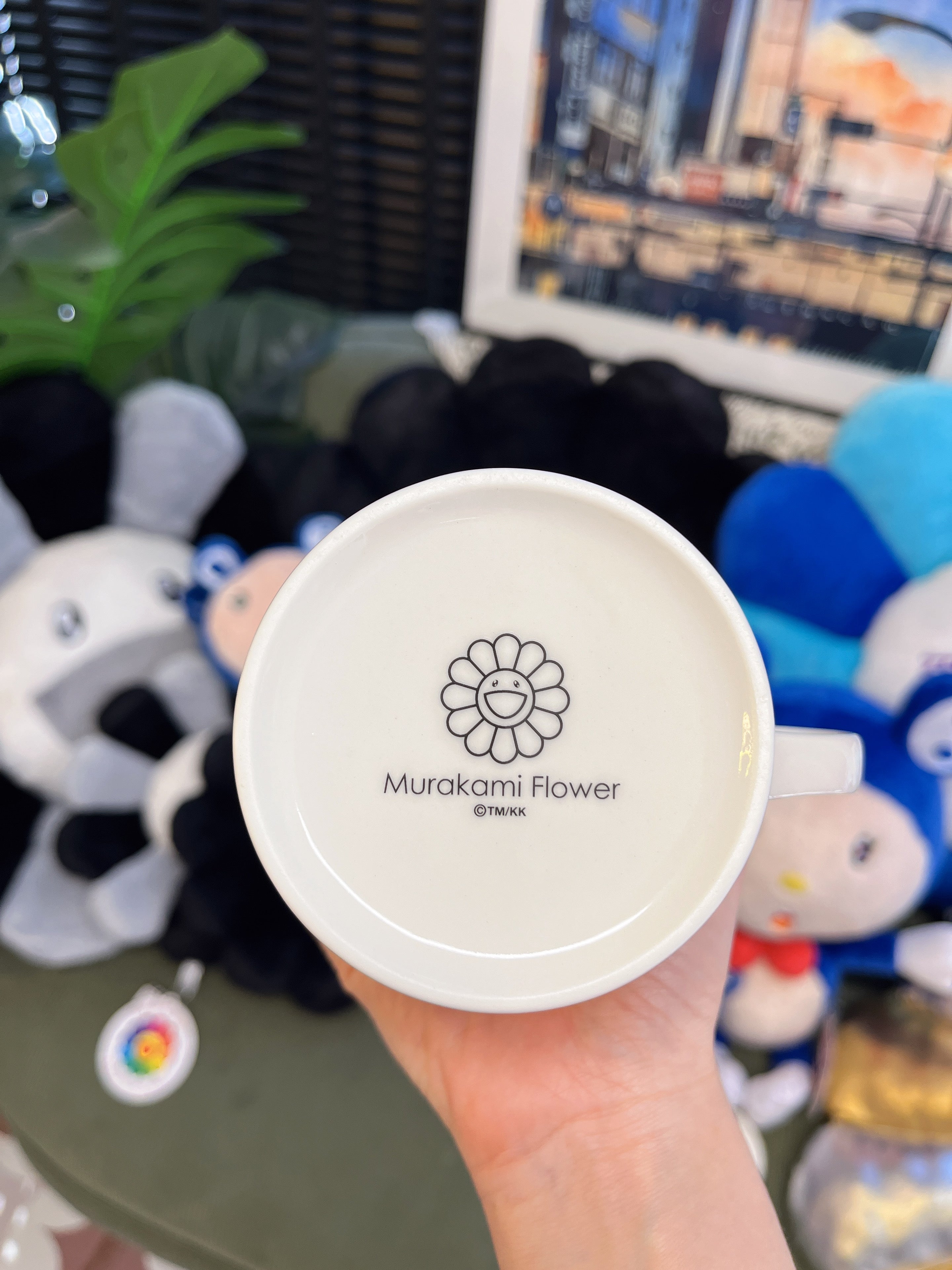 村上隆Takashi Murakami 满花 太阳花陶瓷杯