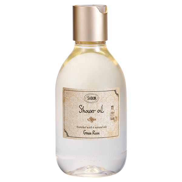 日本 Sabon 沐浴油 翠绿玫瑰300ml