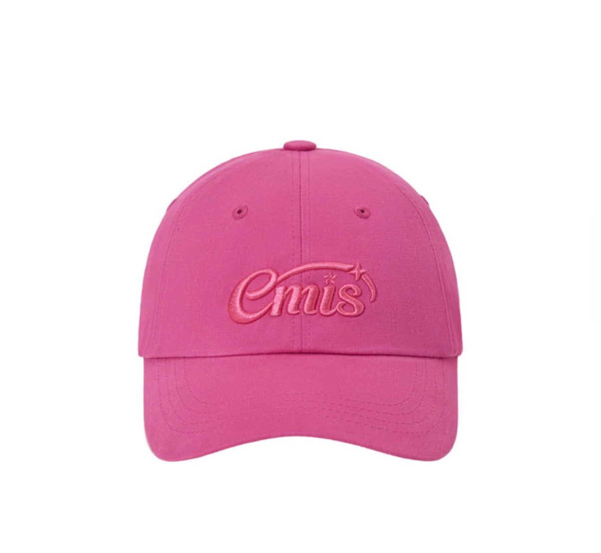 emis Halo Logo Ball Cap Hot Pink 韩国 emis 星星刺绣棒球帽 芭比粉