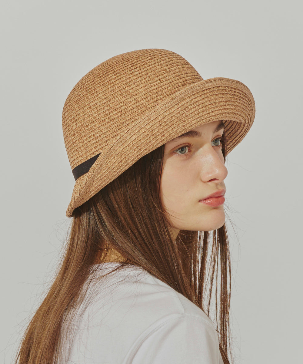 日本 Override Chapeau d' O 蝴蝶结渔夫防晒草帽 Beige(米色） 57.5cm