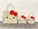 日本ANTEPRIMA编织包 hello Kitty 大号