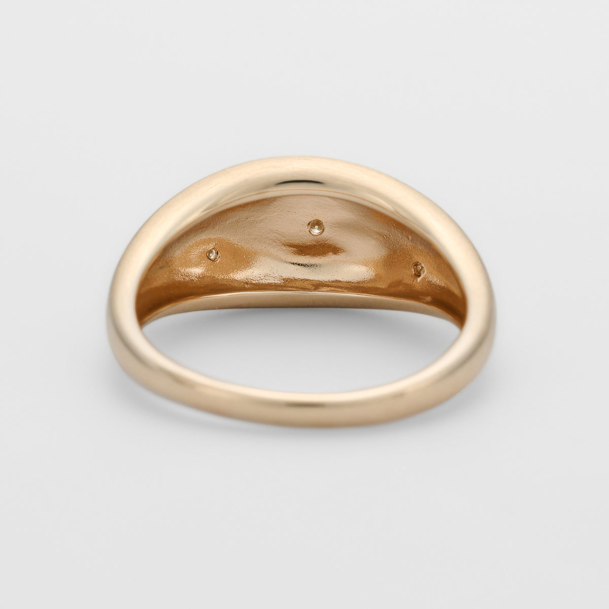 日本agete 戒指K5 带钻0.3ct #10234111331-08