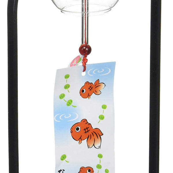 日本薬師窯桌上小江戸風鈴( 金魚)#9543