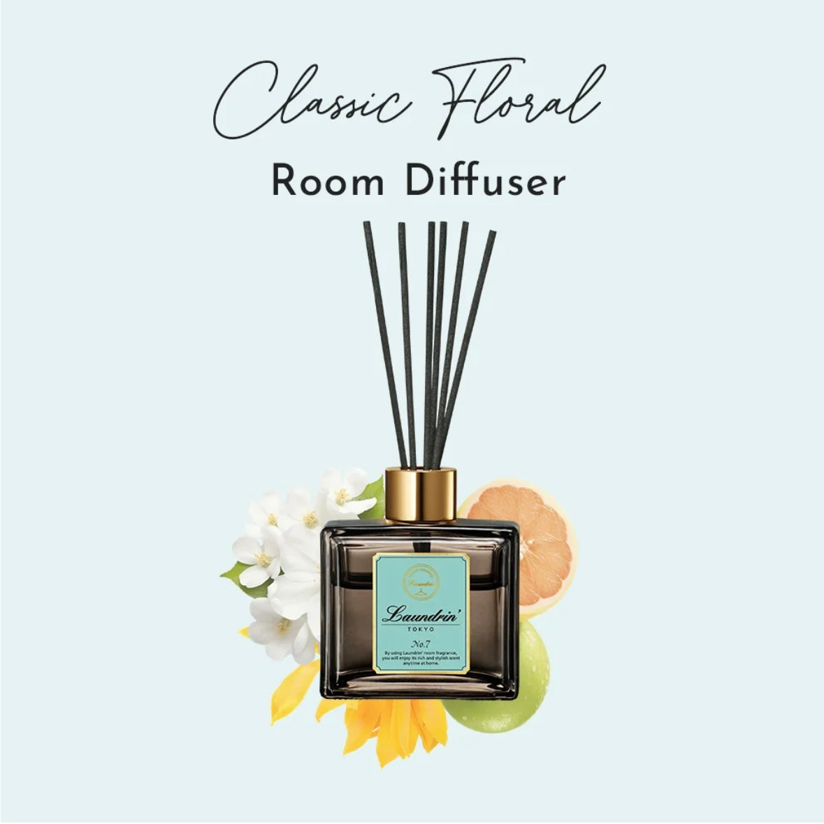 Laundrin Room Diffuser No.7 朗德林 室内扩香 No.7 80ml