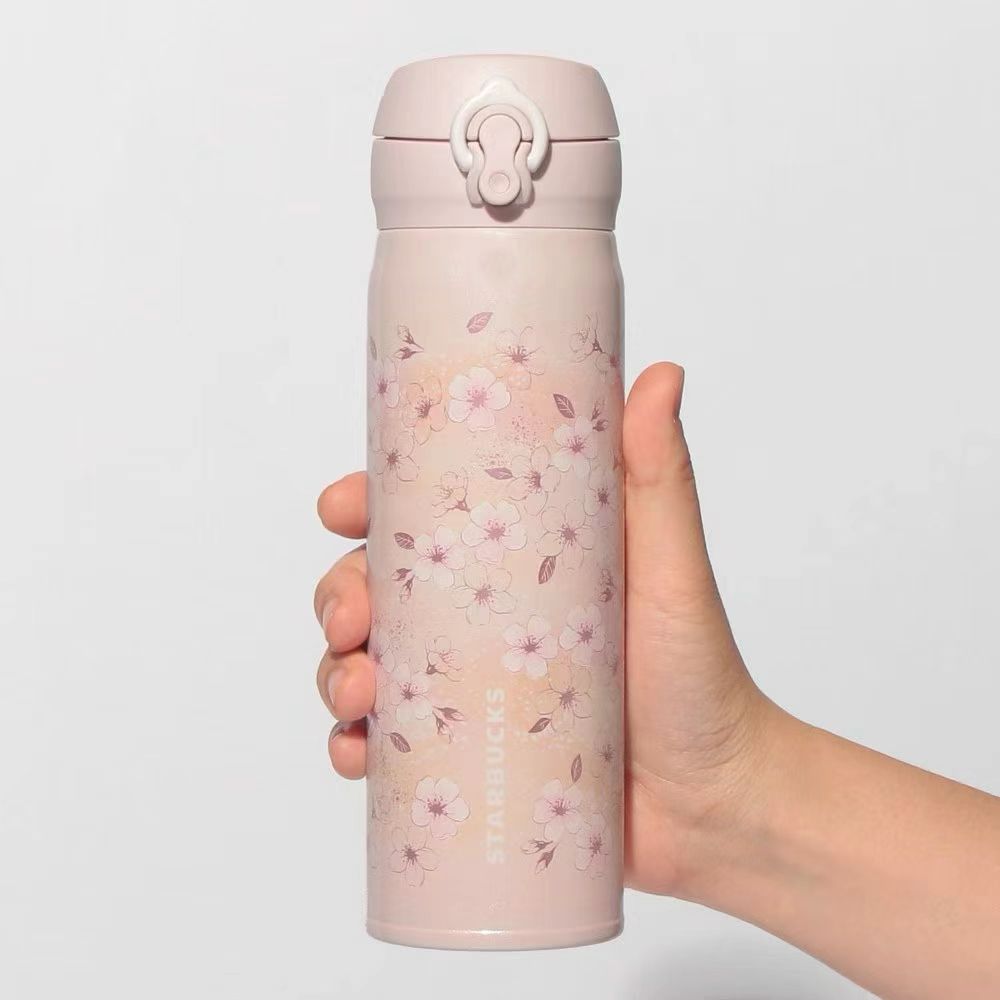 【Pre-order item】日本星巴克 2026樱花限定第一弹 樱花膳魔师合作保温杯 500ml