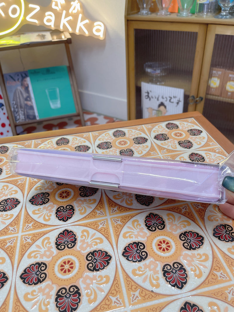 日本Sanrio 三丽鸥 Hello Kitty 正反双开文具盒 多功能笔盒