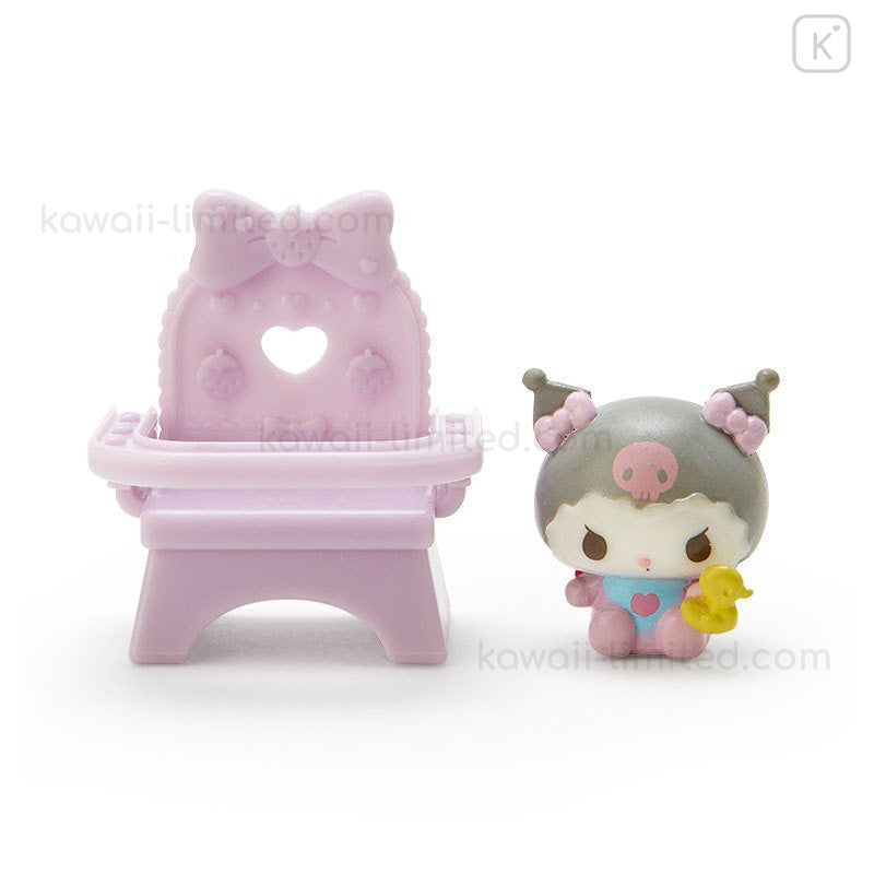 日本 SANRIO 三丽鸥 婴儿玩偶和椅子 卡通玩具盲盒碳酸沐浴球（皂香）1枚入