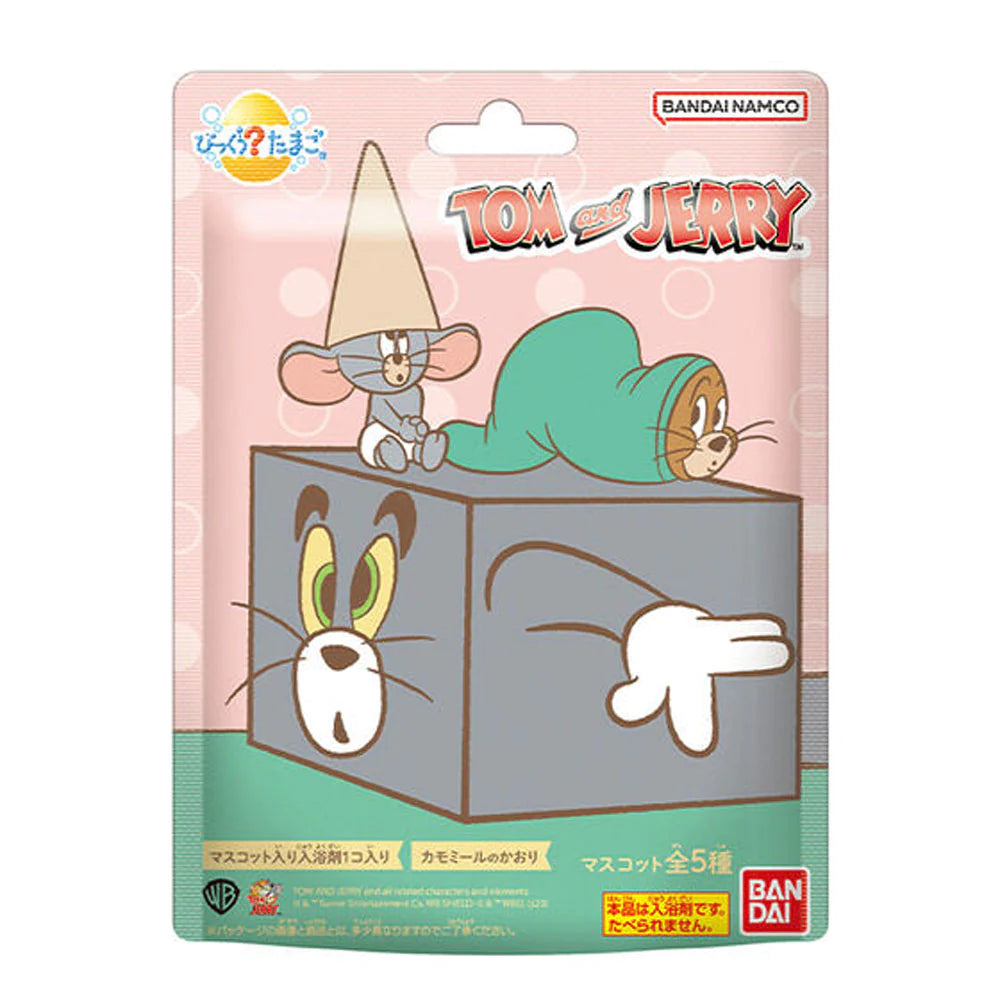 日本BANDAI 玩具入浴球 泡澡球 溶解后有玩具浮出【猫和老鼠系列】洋甘菊香味