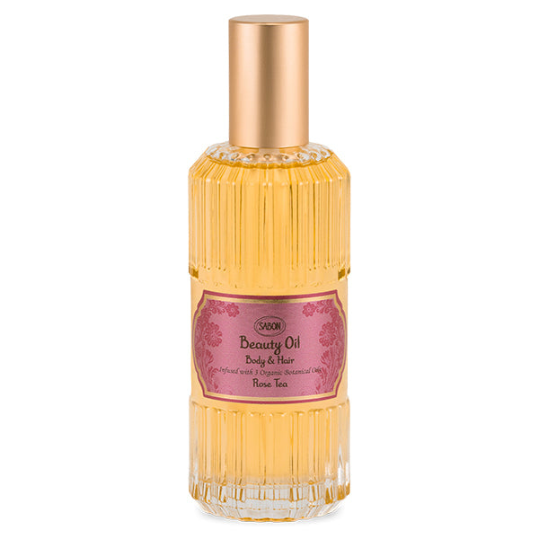 日本 Sabon 身体精油 玫瑰茶香100ml