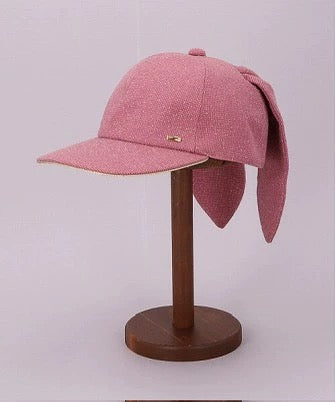 日本CA4LA   日本制 新款兔耳朵装饰棒球帽 鸭舌帽