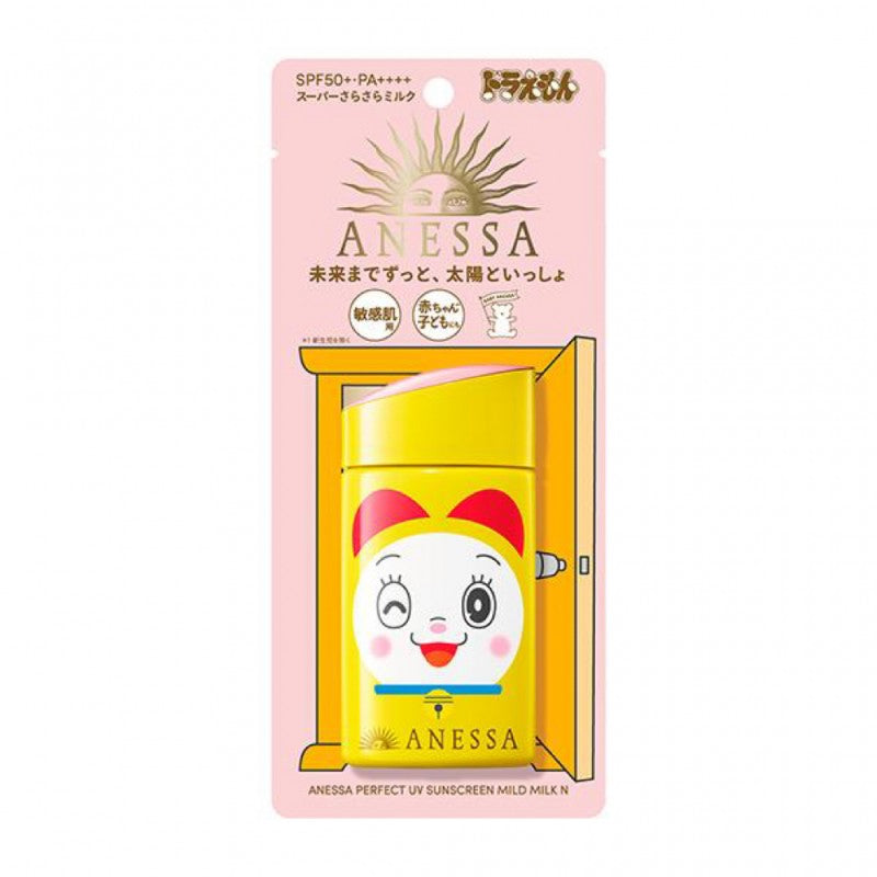日本 安耐晒防晒霜 60ml限定版哆啦美（儿童&成人）