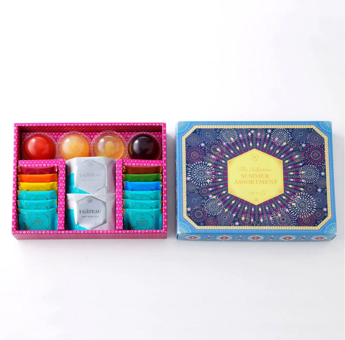 ISHIYA Summer Assortment 白色恋人夏季套盒 果冻➕夹心饼 18pcs （赏味期限：07/31/2026）