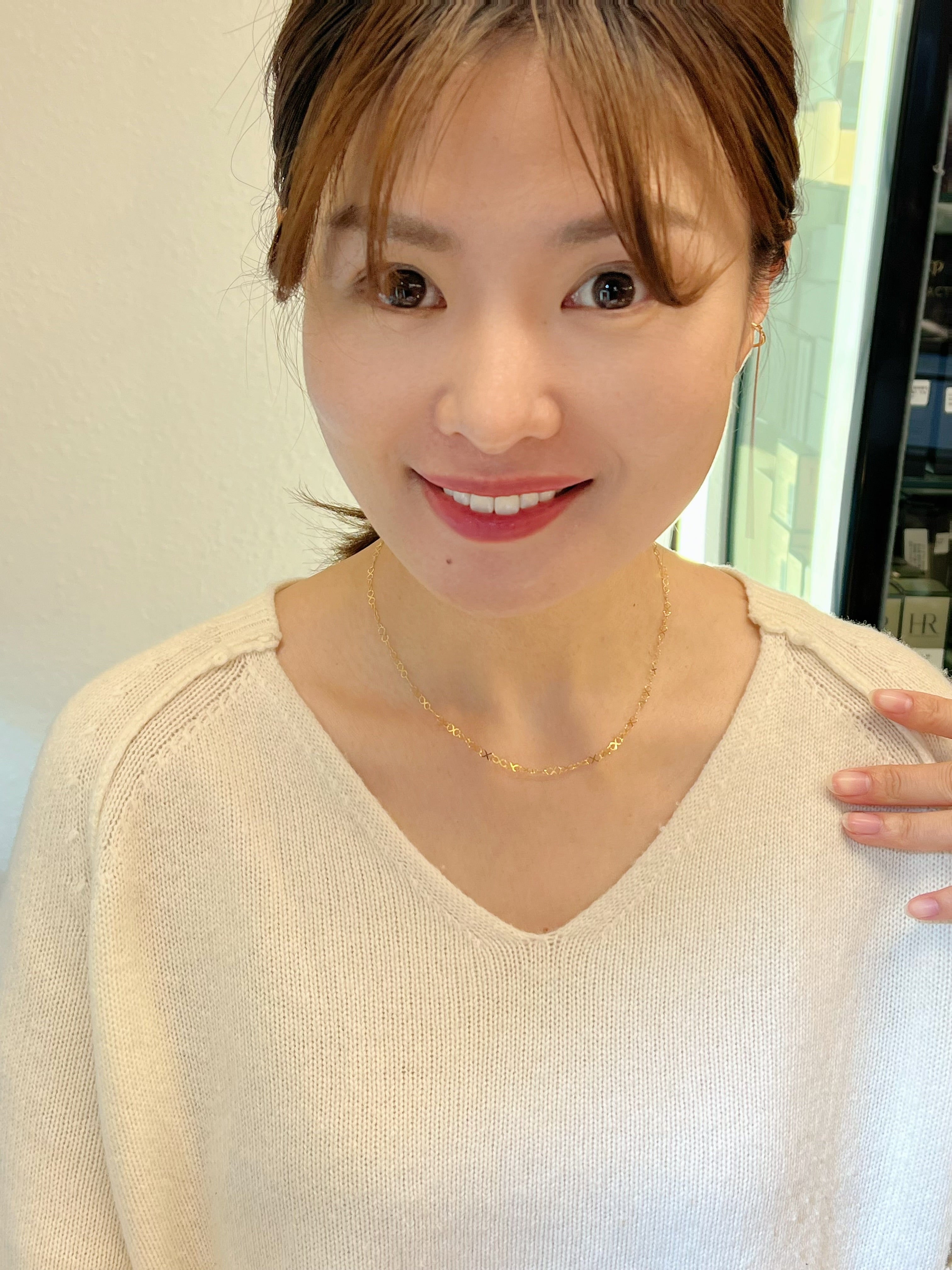 lace-style necklace