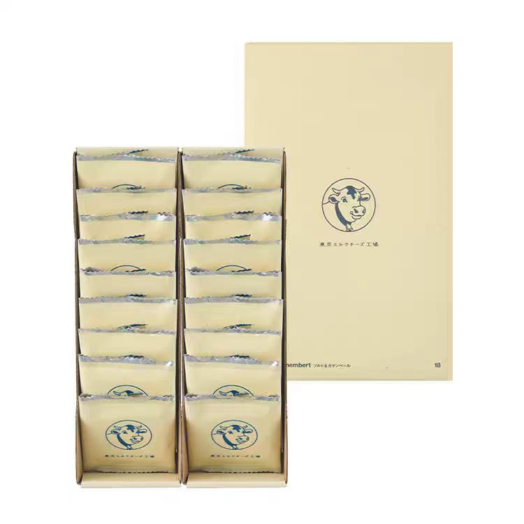 东京牛奶奶酪工厂 海盐味芝士饼干 18枚入