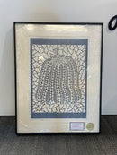 Artwork  日本草间弥生 限量版南瓜轻奢装饰画 办公室挂画  尺寸44.3*57.4cm