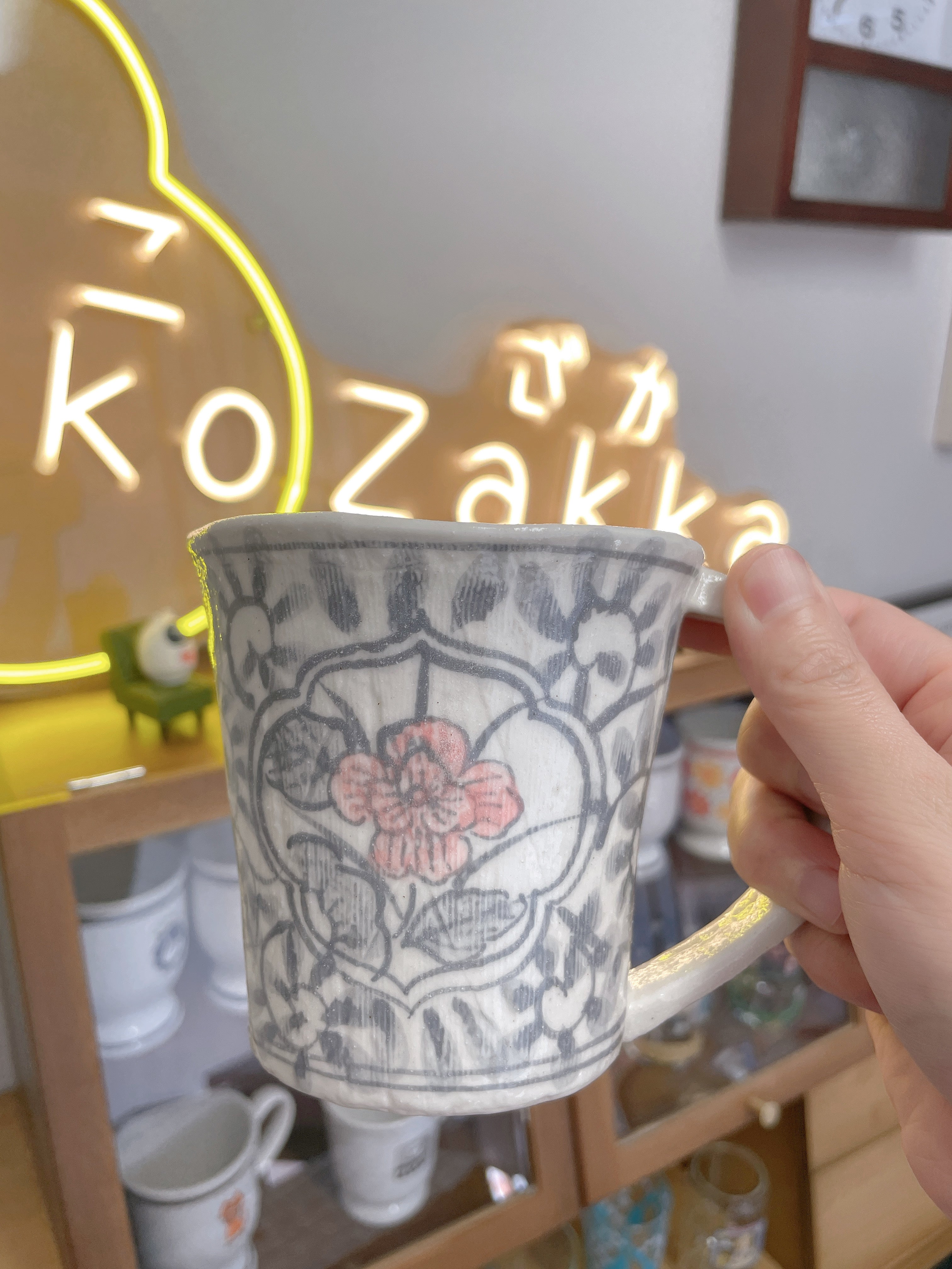 日本 日式陶瓷咖啡杯 马克杯 下午茶高级感小众杯子49067