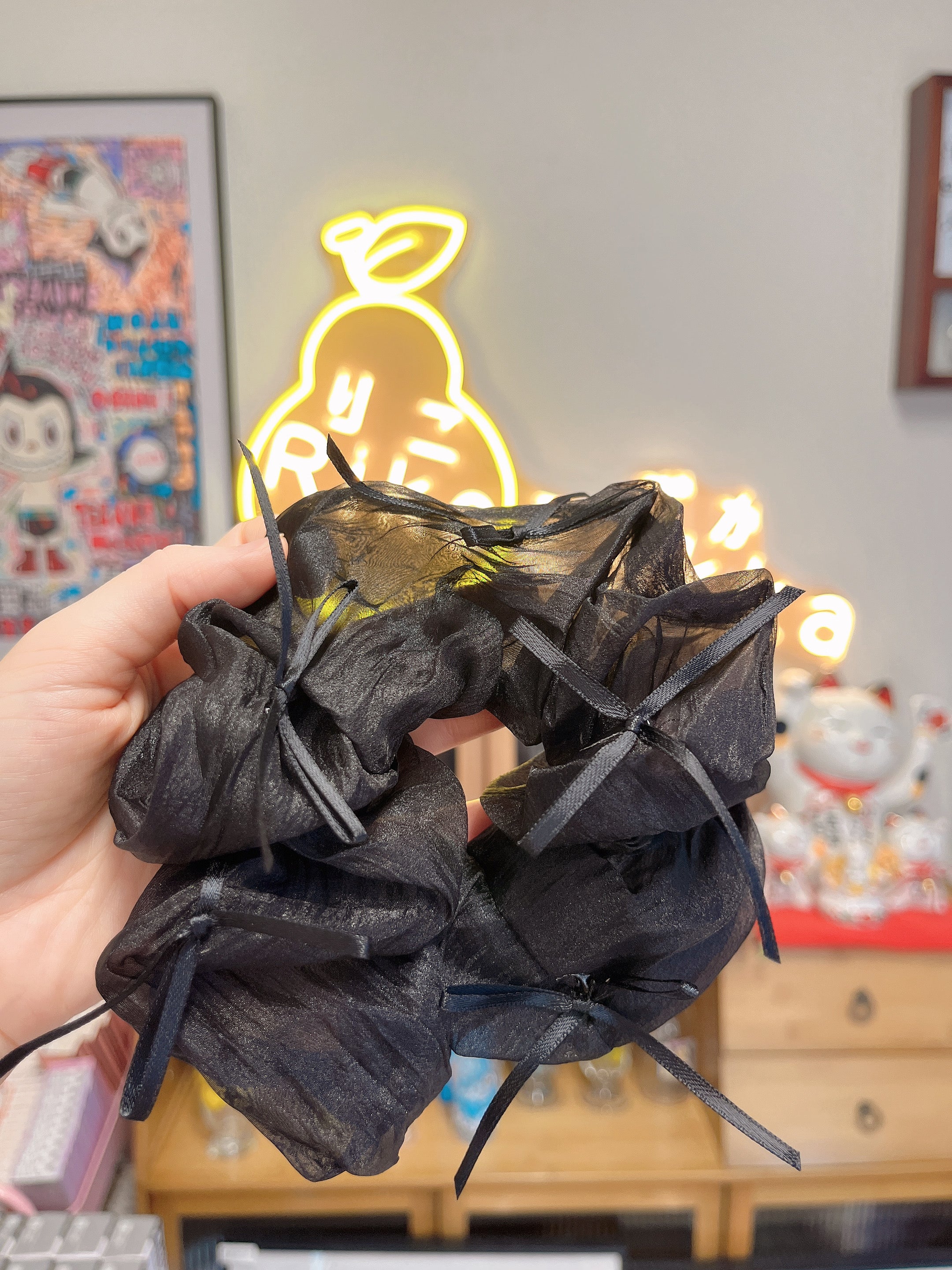 日本KEII 温柔风蝴蝶结发圈发绳