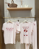 gelato pique  25夏季新品甜美小清新冰淇淋莫代尔印花睡衣女家居服套装