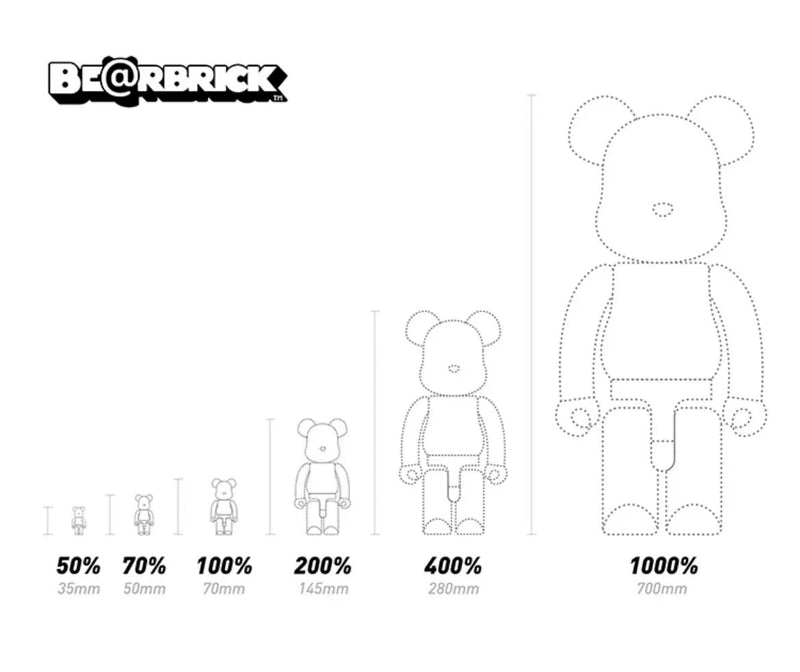 BE@RBRICK 48代  100％ BEARBRICK 积木熊潮玩公仔摆件24件 尺寸约7cm 材质PVC