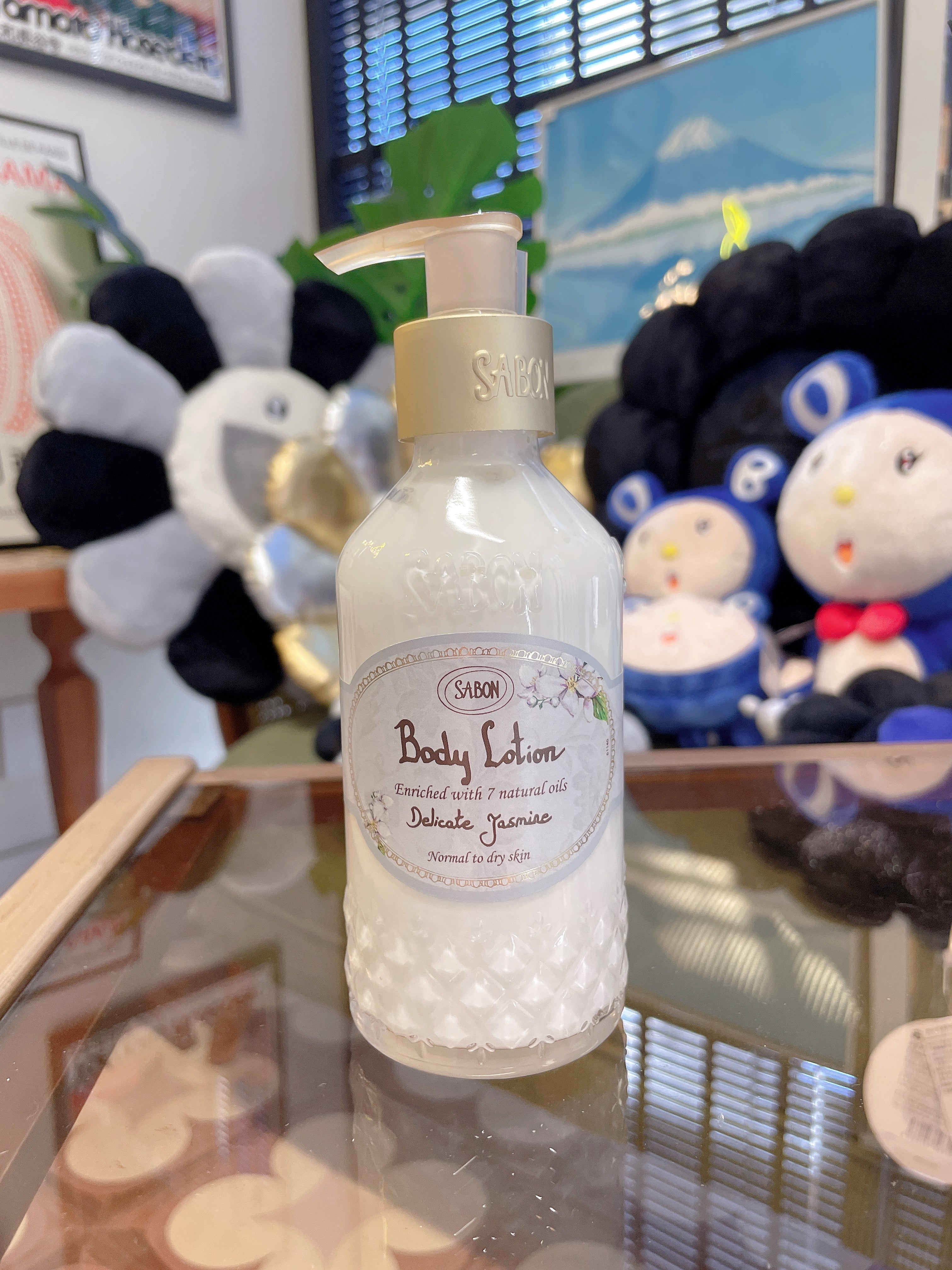 日本 Sabon 身体乳精油 茉莉花200ml