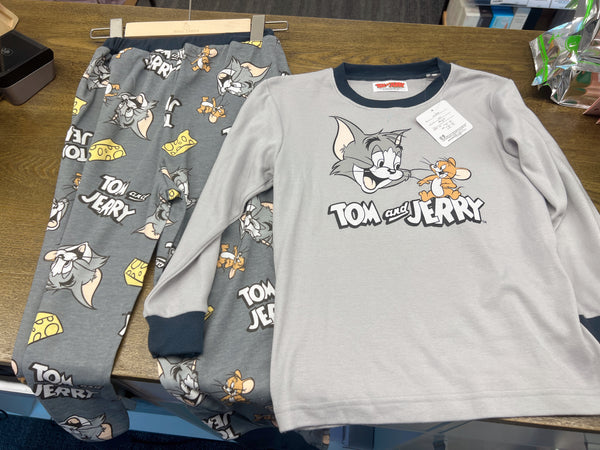 日本西松屋宝宝睡衣 家居服 汤姆杰瑞（猫和老鼠）图案 多尺码可选