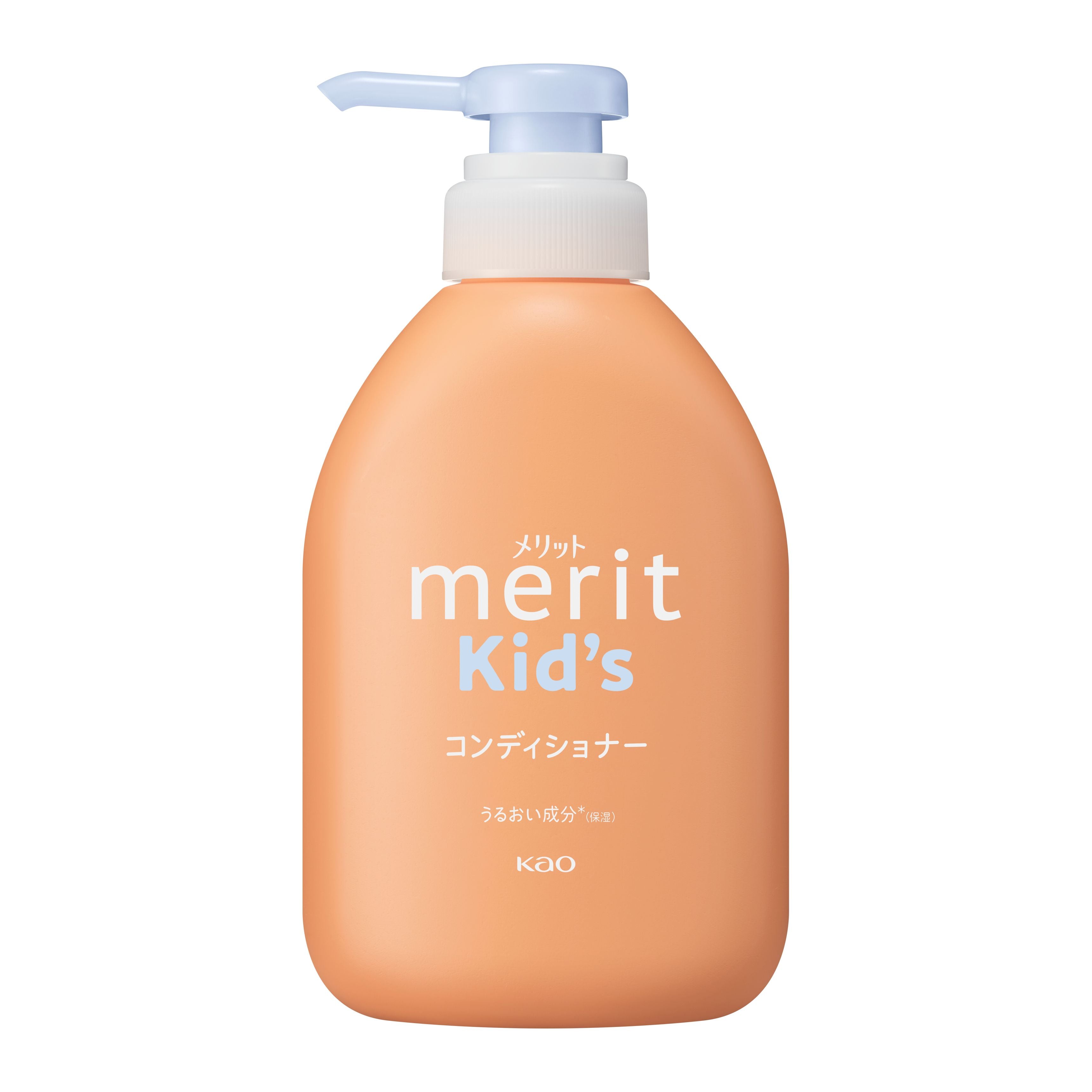 日本 KAO花王 MERIT 儿童成人均可用 温和滋润护发素360ml