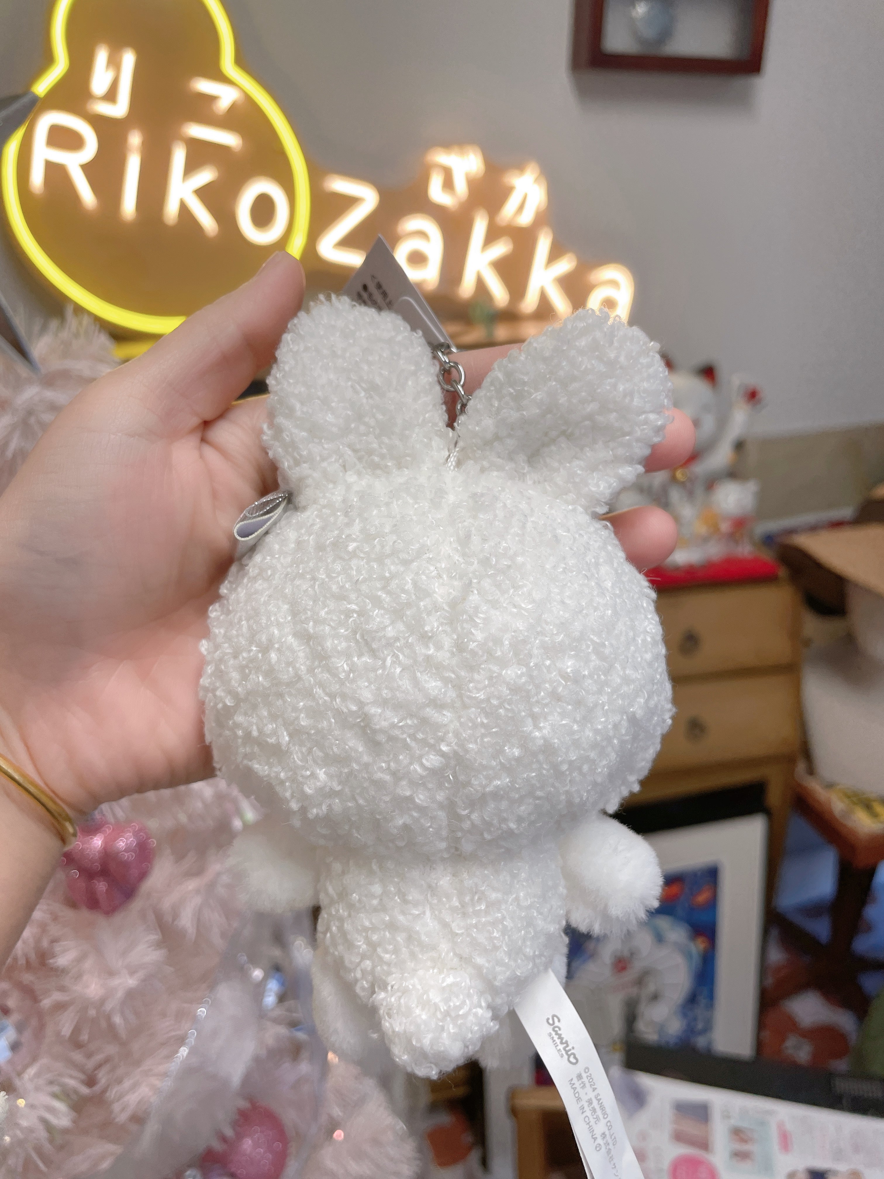 日本 SANRIO 三丽鸥 圣诞限定雪花❄️美乐蒂挂件