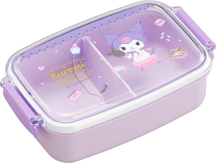 OSK X Sanrio Kuromi Lunch Box with Devider 库洛米单层抗菌便当盒 有隔板 500ml