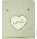 emis Heart Rubber Patch Ball Cap Mint 韩国 emis 棒球帽  橡胶桃心章 清爽薄荷绿