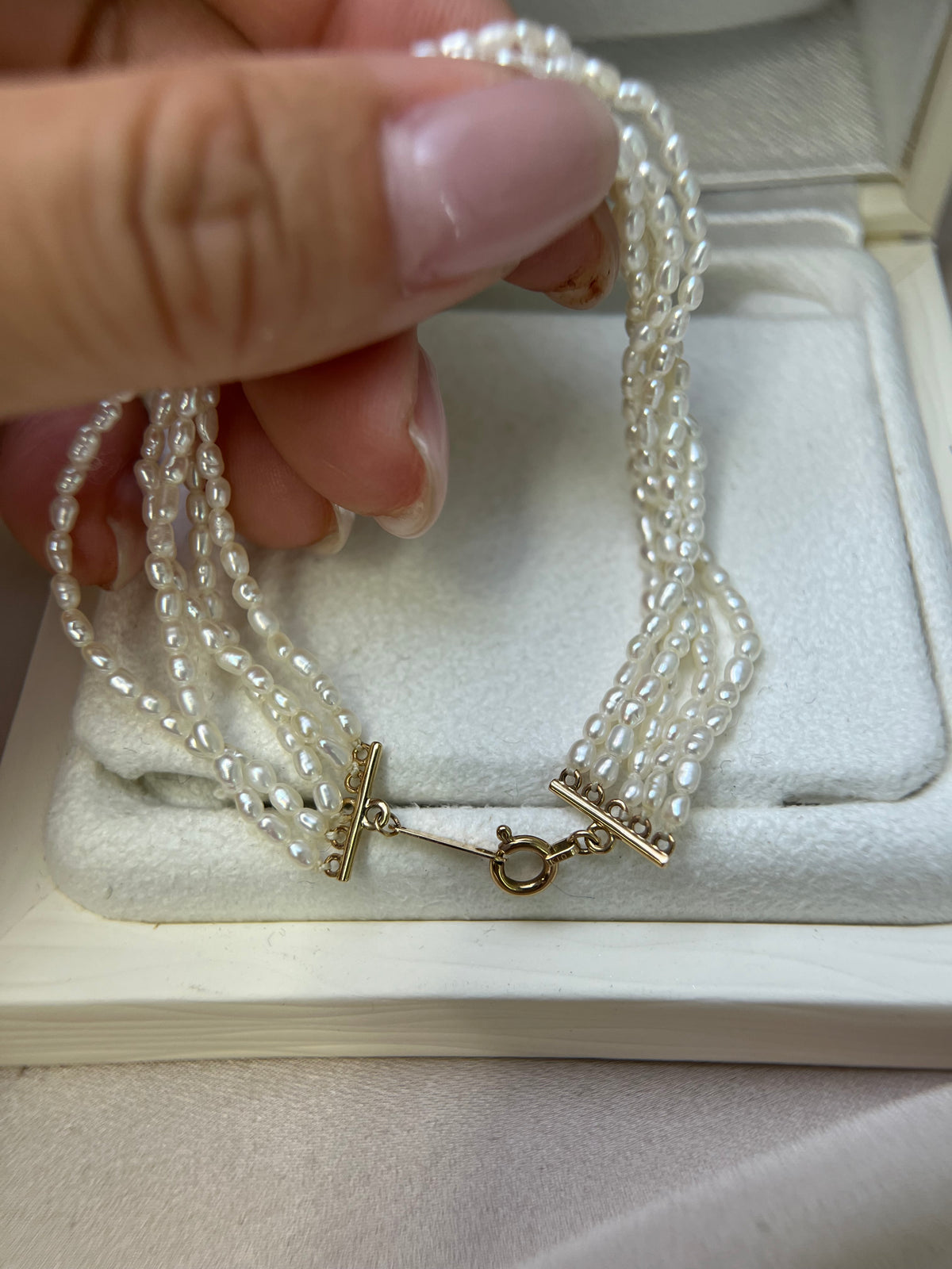 OSTKAKA♥ Amuse Petit Chain /追跡付 小碼方形鋯石可調節項鍊| APM Monaco
