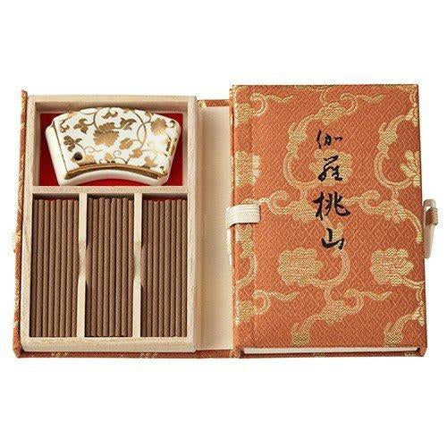 日本香堂 Nippon Kodo 伽罗桃山礼盒 付香立  36支入
