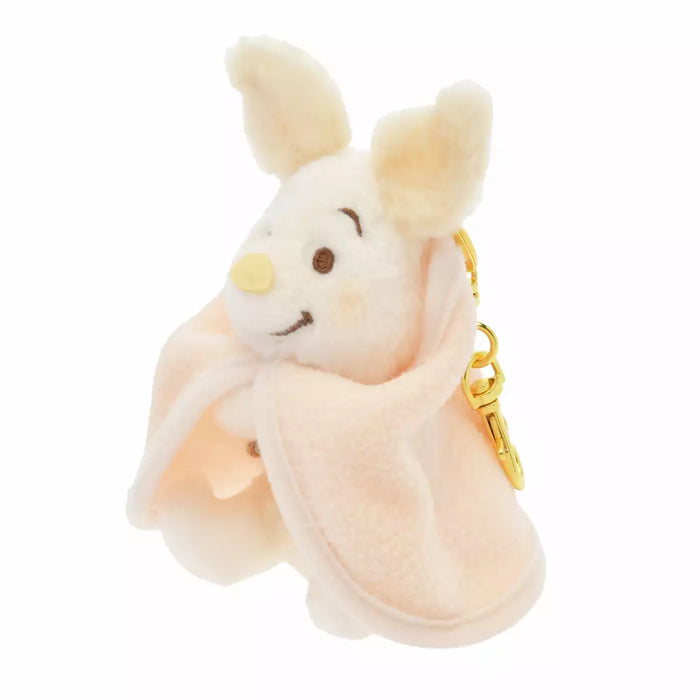 Tokyo Disney 东京迪斯尼  小熊维尼和它的朋友们 白色毛绒抱被 钥匙扣/挂件