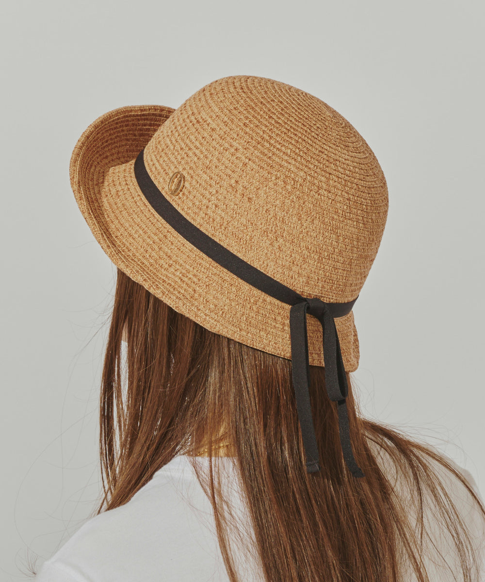 日本 Override Chapeau d' O 蝴蝶结渔夫防晒草帽 Beige(米色） 57.5cm