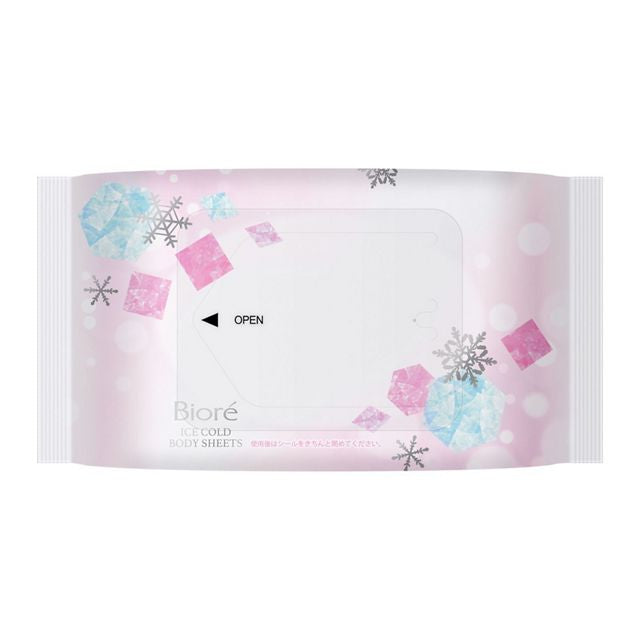 Boiré Body Cooling Wipes Fresh Floral Scent 花王碧柔 夏日降温清凉湿巾 清新鲜花香 20sheets
