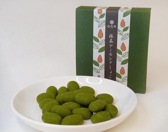 日本 NANAYA 静冈抹茶巧克力 抹茶杏仁巧克力 70g （赏味期限：08/06/2026y）