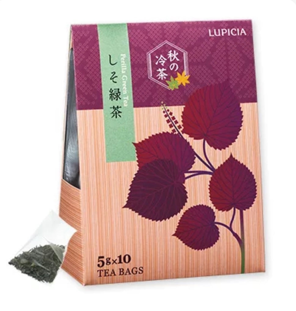 日本Lupicia绿碧茶园 赤紫苏绿茶 5g*10包（赏味期限07/2026Y）
