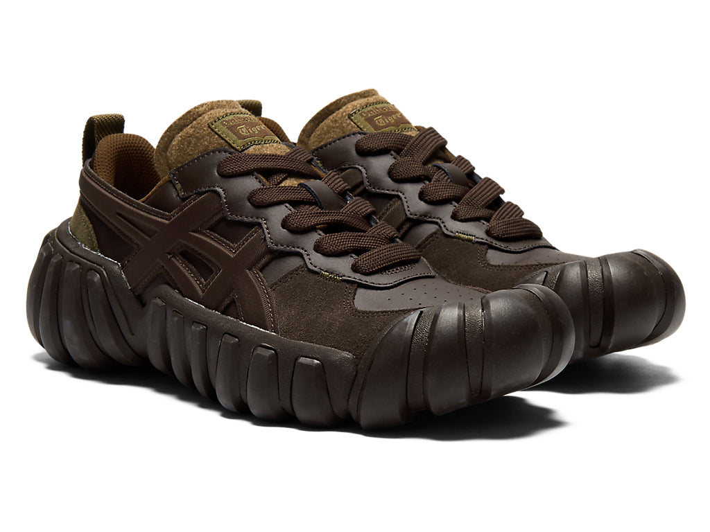 Onitsuka Tiger 鬼冢虎 DENTIGRE LS 复古棕色网球休闲鞋 美码M8.5（26.5cm）