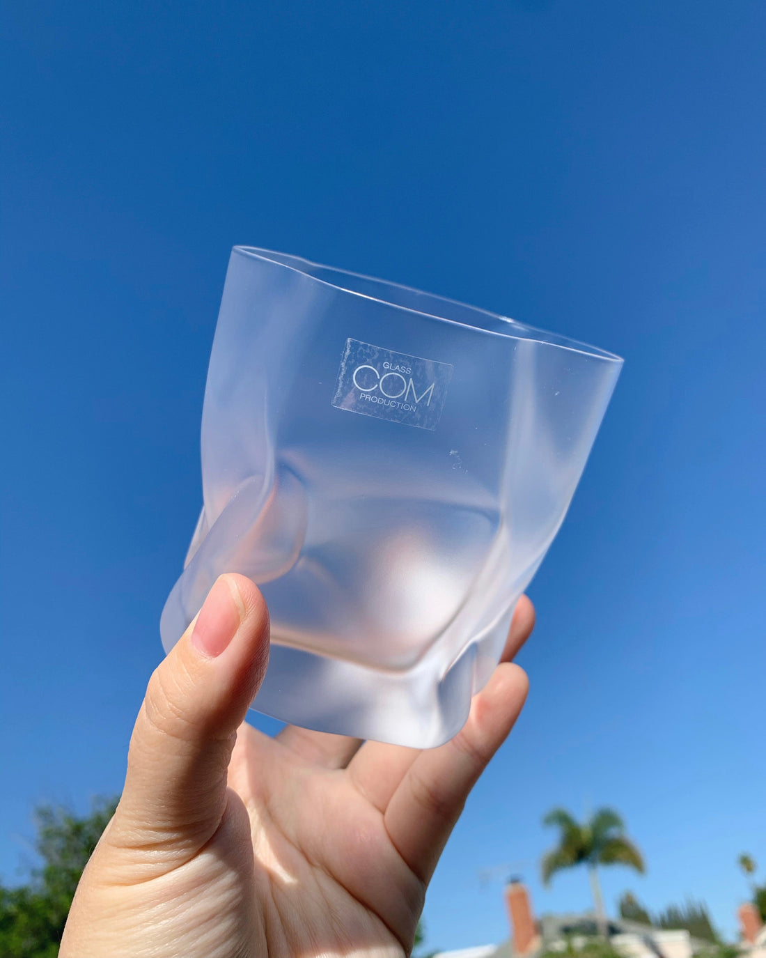 日本 小松诚褶皱杯 Makoto Komatsu Crinkle Glass(Gift Box)