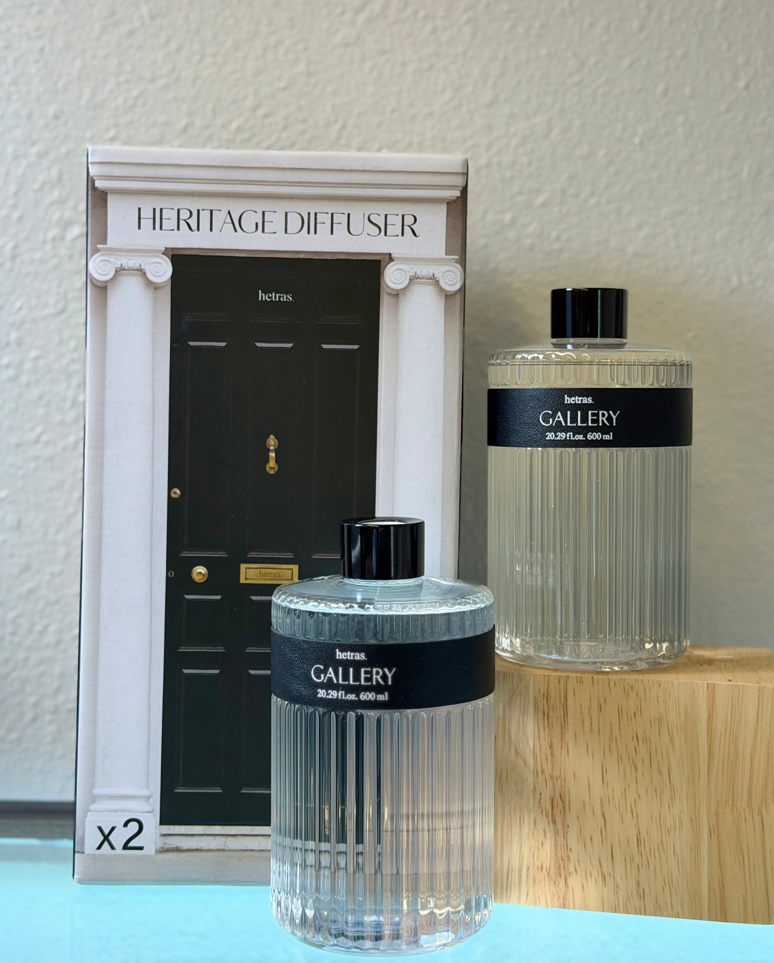 Hetras Heritage Perfume Diffuser Gallery Set 经典调香师香薰扩香套盒 画廊 600ml x 2