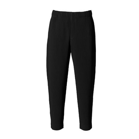 三宅一生 ISSEY MIYAKE HP系列 男士直筒裤  HP41-JF114 黑色 3码