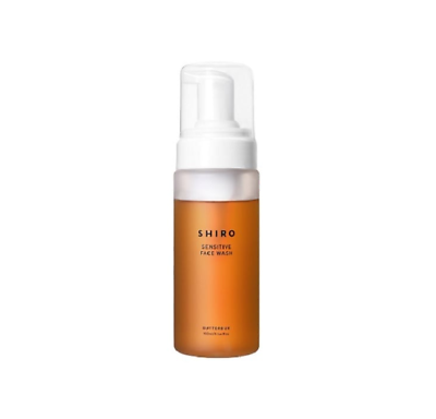 日本Shiro 冬花蜂斗泡沫慕斯洗面奶氨基酸温和洁面 150ml