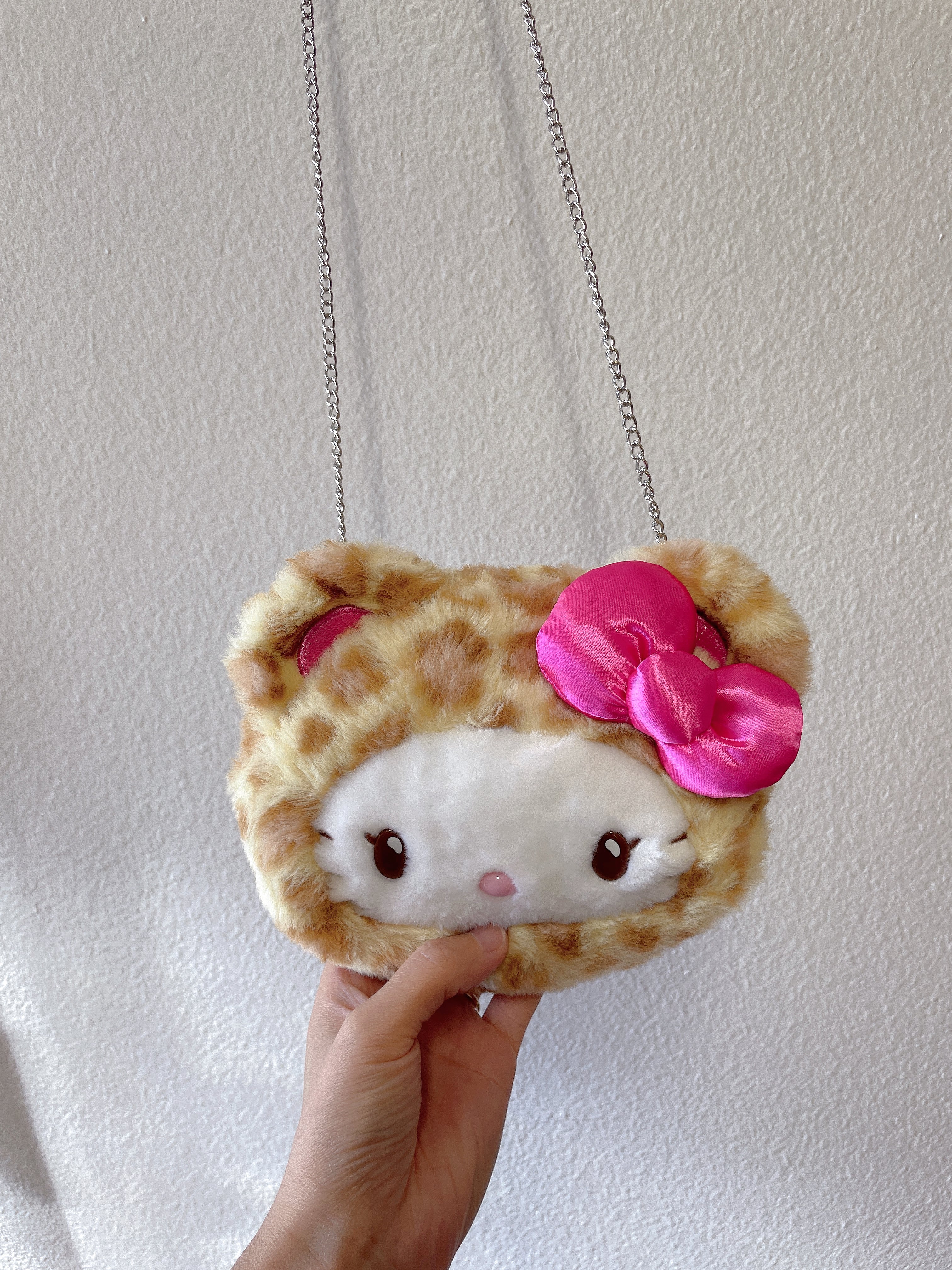 日本 SANRIO 三丽鸥 &hellokitty凯蒂猫kt猫链条斜挎包