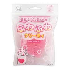 日本小久保KOKUBO 洗面奶起泡网带海绵 1件装