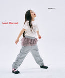 Mardi Mercredi Kids Tshirt FlowerMardi Cream Taupe 韩国 儿童纯棉T恤 雏菊印花T恤 奶油咖