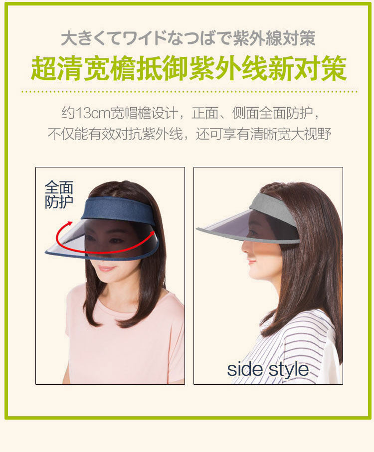 日本 NEEDS UV CUT 便携可卷式收纳 防UV 空顶冷感太阳帽 附收纳袋 （灰色）