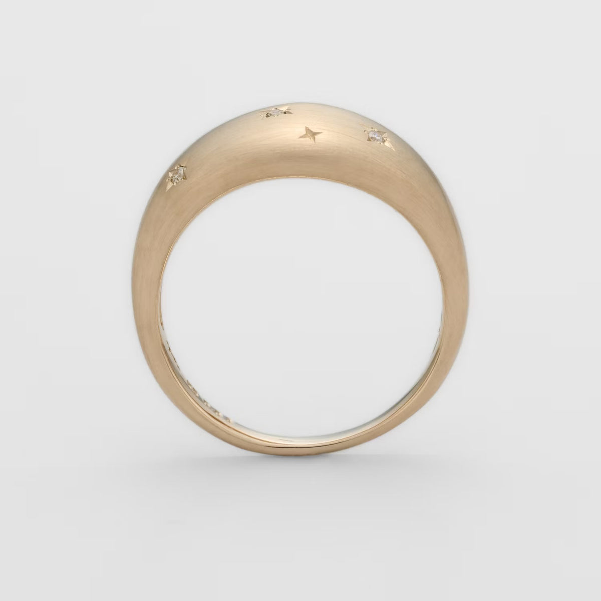 日本agete 戒指K5 带钻0.3ct #10234111331-08