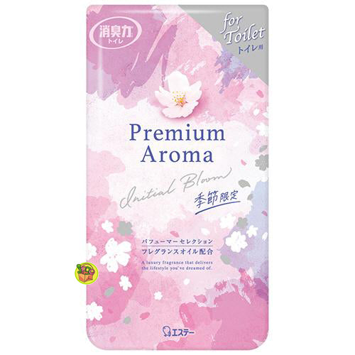 日本STエステー 消臭力 厕所用 空气清新剂Premium Aroma系列 400ml  季节限定 樱花果香味